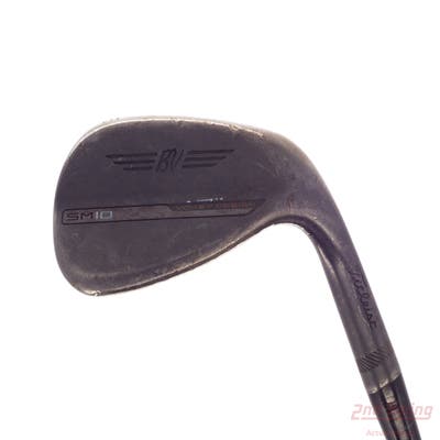 Titleist Vokey SM10 Jet Black Wedge Sand SW 56° 14 Deg Bounce F Grind Titleist Vokey BV Steel Wedge Flex Right Handed 35.25in