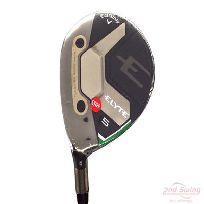 Mint Callaway Elyte Fairway Wood 5 Wood 5W 18° Project X Denali Charcoal 60 Graphite Stiff Left Handed 42.75in