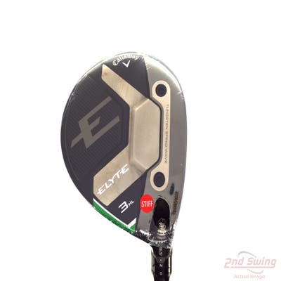 Mint Callaway Elyte Fairway Wood 3 Wood HL 16.5° Project X Denali Charcoal 60 Graphite Stiff Right Handed 43.25in