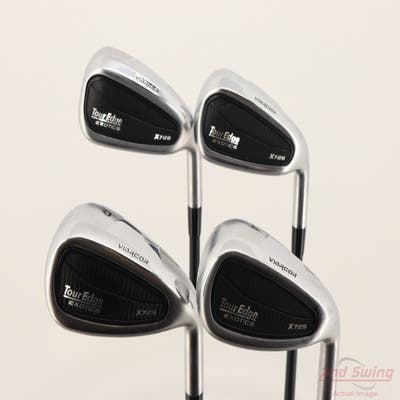 Tour Edge Exotics X725 Iron Set 8-PW AW Project X Cypher 2.0 50 IR Graphite Senior Right Handed +1/4"