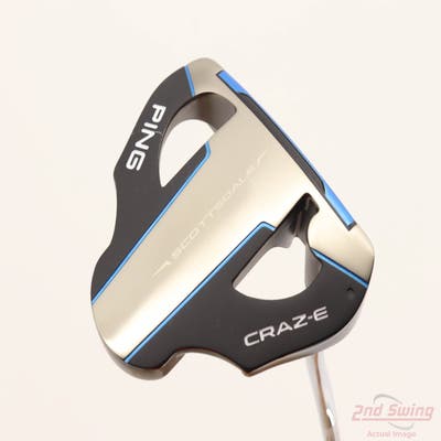 Ping 2025 Scottsdale Craz-E CB Putter Steel Right Handed Black Dot 38.0in