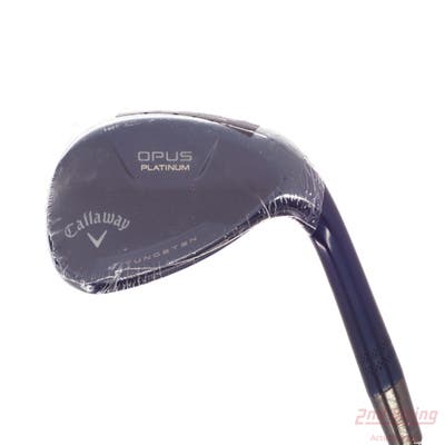 Mint Callaway Opus Platinum Blue Wedge Sand SW 56° 12 Deg Bounce S Grind Dynamic Gold Mid 115 Gunmetal Steel Wedge Flex Right Handed 35.25in