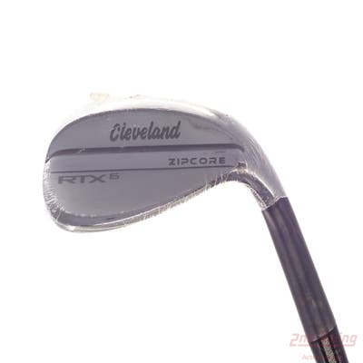Mint Cleveland RTX 6 ZipCore Black Satin Wedge Lob LW 60° 10 Deg Bounce M Grind True Temper Dynamic Gold Spinner Tour Issue Steel Wedge Flex Right Handed 35.0in