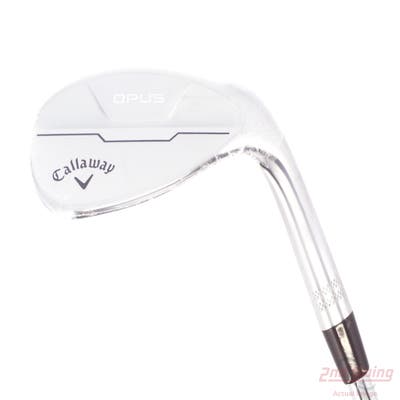 Mint Callaway Opus Platinum Chrome Wedge Lob LW 58° 10 Deg Bounce S Grind True Temper Dynamic Gold Mid 115 Wedge Steel Wedge Flex Right Handed 35.0in