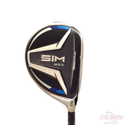 TaylorMade SIM MAX Fairway Wood 3 Wood 3W 15° Fujikura Ventus Blue 6 Graphite Stiff Right Handed 43.5in