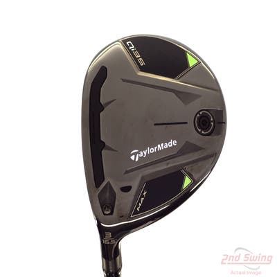 TaylorMade Qi35 MAX Fairway Wood 3 Wood 3W 15.5° Mitsubishi Kai'li Red 75 Graphite Stiff Left Handed 43.75in