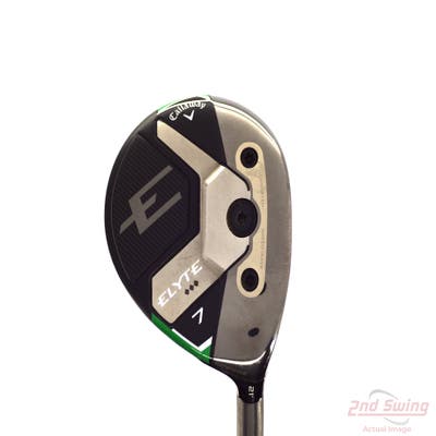 Callaway Elyte Triple Diamond Fairway Wood 7 Wood 7W 21° Mitsubishi Tensei 1K Black 75 Graphite Stiff Right Handed 42.25in