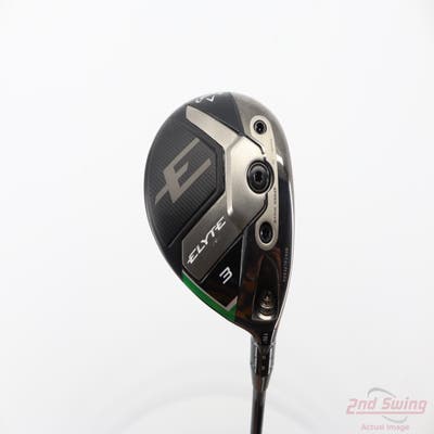 Mint Callaway Elyte Triple Diamond Fairway Wood 3 Wood 3W 15° Mitsubishi Tensei AV White Raw 75 Graphite Stiff Right Handed 42.25in