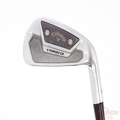 Callaway X Forged CB 21 Single Iron 6 Iron FST KBS Tour-V 120 Steel X-Stiff Right Handed 37.25in