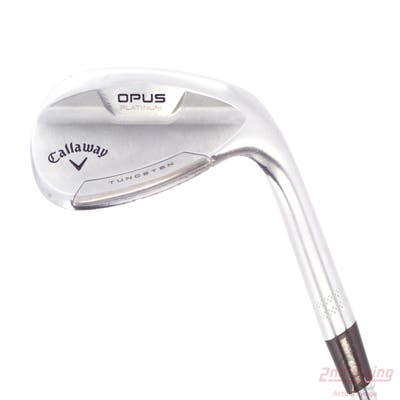 Callaway Opus Platinum Chrome Wedge Lob LW 60° 8 Deg Bounce Z Grind FST KBS Tour-V 120 Steel X-Stiff Right Handed 35.0in