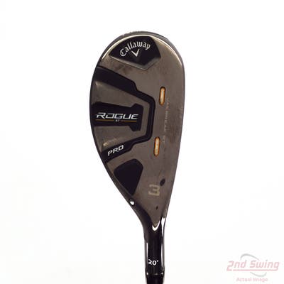 Callaway Rogue ST Pro Hybrid 3 Hybrid 20° Mitsubishi Tensei AV White 85HB Graphite X-Stiff Right Handed 39.75in