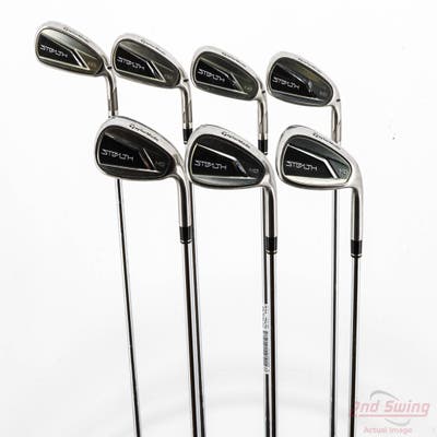 TaylorMade Stealth HD Iron Set 5-PW AW FST KBS MAX 85 MT Steel Regular Right Handed -1/4"