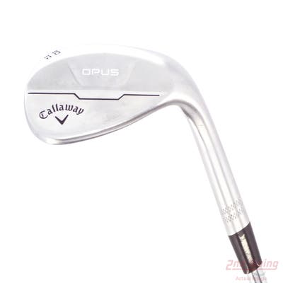 Callaway Opus Brushed Chrome Wedge Lob LW 60° 8 Deg Bounce C Grind FST KBS Tour-V 120 Steel X-Stiff Right Handed 35.0in