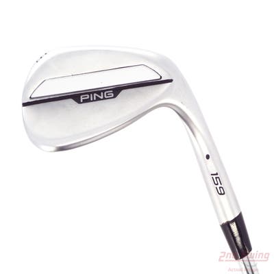 Ping s159 Chrome Wedge Lob LW 58° 8 Deg Bounce B Grind Ping Z-Z115 Steel Wedge Flex Right Handed Black Dot 35.25in