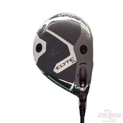 Mint Callaway Elyte Triple Diamond Driver 8° Mitsubishi Tensei 1K Black 65 Graphite X-Stiff Right Handed 45.5in