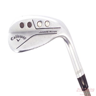 Callaway Jaws Raw Chrome Wedge Lob LW 60° 8 Deg Bounce Z Grind Aerotech SteelFiber i110cw Graphite Stiff Right Handed 35.0in