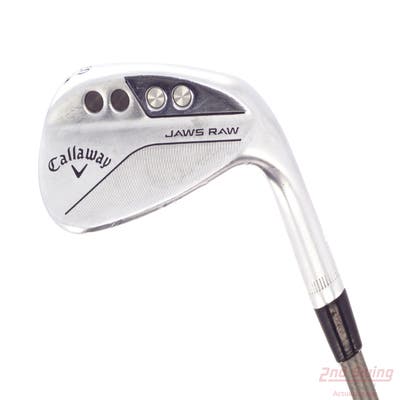 Callaway Jaws Raw Chrome Wedge Gap GW 50° 12 Deg Bounce W Grind Aerotech SteelFiber i110cw Graphite X-Stiff Right Handed 35.25in
