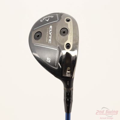 Callaway Elyte Ti Fairway Wood 5 Wood 5W 18° Fujikura Ventus Velocore+ Blue 8 Graphite X-Stiff Right Handed 43.0in