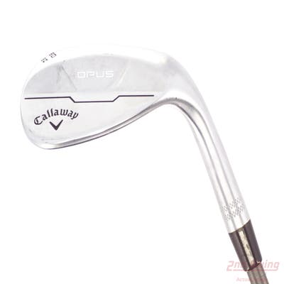 Callaway Opus Brushed Chrome Wedge Lob LW 60° 8 Deg Bounce C Grind Aerotech SteelFiber i110cw Graphite Stiff Right Handed 35.0in