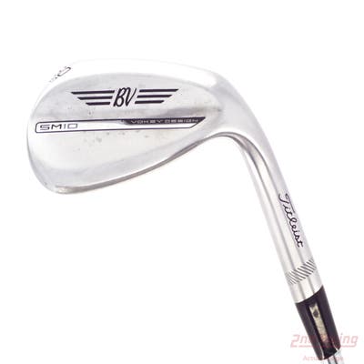 Titleist Vokey SM10 Tour Chrome Wedge Lob LW 60° 4 Deg Bounce T Grind Titleist Vokey BV Steel Wedge Flex Right Handed 35.0in