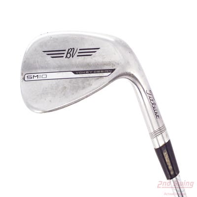 Titleist Vokey SM10 Tour Chrome Wedge Gap GW 50° 12 Deg Bounce F Grind Titleist Vokey BV Steel Wedge Flex Right Handed 35.25in