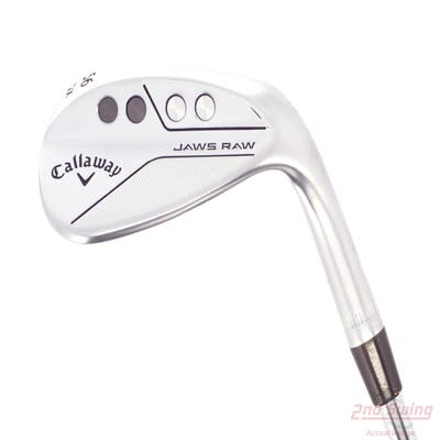 Mint Callaway Jaws Raw Chrome Wedge Sand SW 56° 12 Deg Bounce X Grind True Temper Dynamic Gold Spinner Tour Issue Steel Wedge Flex Right Handed 35.0in