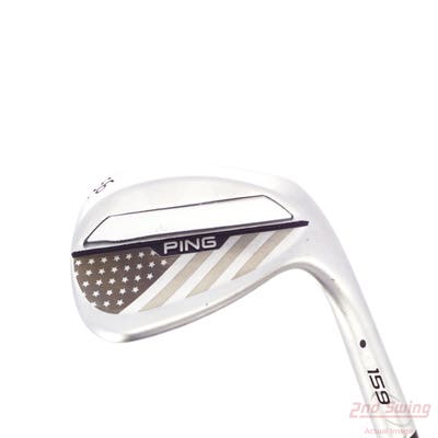 Ping s159 Chrome Wedge Sand SW 56° 10 Deg Bounce H Grind Ping Z-Z115 Steel Wedge Flex Right Handed Black Dot 35.5in