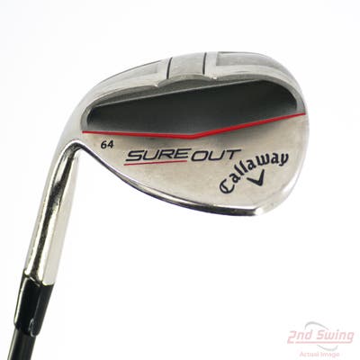 Callaway Sure Out Wedge Lob LW 64° UST Mamiya 65 SURE OUT Graphite Wedge Flex Left Handed 35.0in