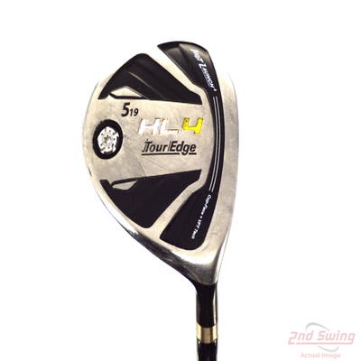 Tour Edge Hot Launch 4 Fairway Wood 5 Wood 5W 19° Mitsubishi Rayon Fubuki T415 Graphite Stiff Right Handed 40.5in