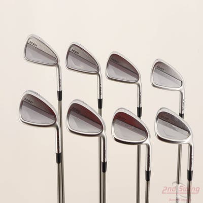 Ping i230 Iron Set 4-PW AW Aerotech SteelFiber i110cw Graphite Stiff Right Handed Blue Dot +1"