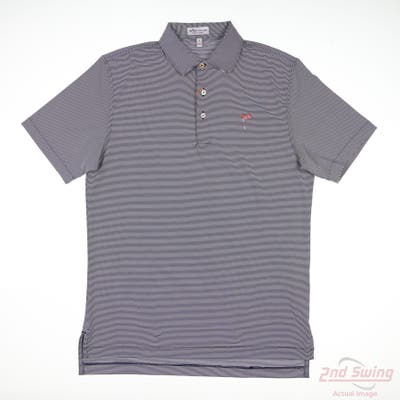 New W/ Logo Mens Peter Millar Polo Small S Multi MSRP $105 ME0EK11S