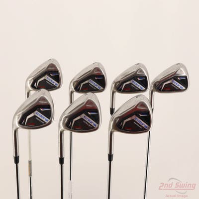 Cobra Aerojet One Length Iron Set 5-PW GW FST KBS Tour Lite Steel Stiff Left Handed +1/4"