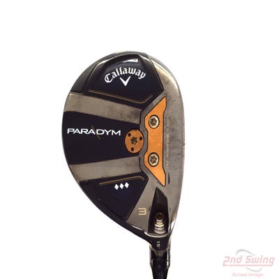 Callaway Paradym Triple Diamond Fairway Wood 3 Wood 3W 15° Mitsubishi Kai'li White 70 Graphite X-Stiff Right Handed 43.0in