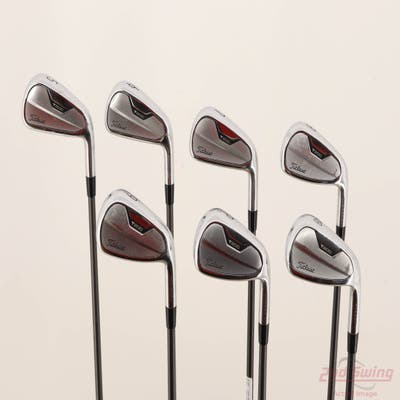 Titleist 2021 T200 Iron Set 5-PW AW Aerotech SteelFiber i80 Private Reserve Graphite Regular Right Handed +1/2"