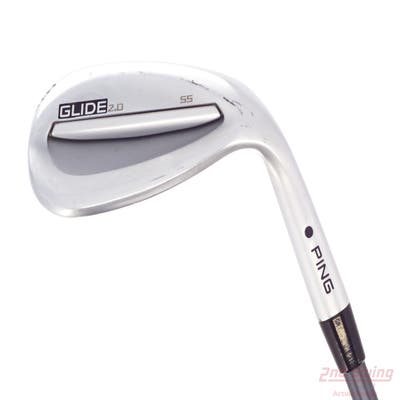 Ping Glide 2.0 Wedge Lob LW 58° 10 Deg Bounce Ping CFS 70 Graphite Graphite Regular Right Handed Black Dot 35.0in