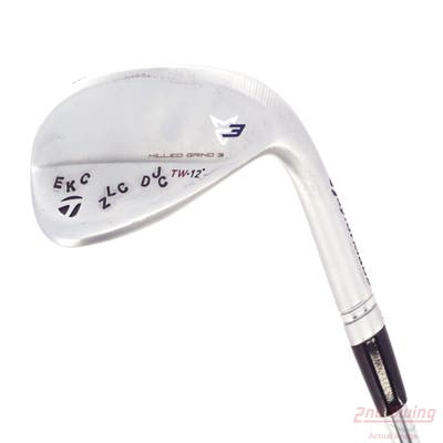TaylorMade Milled Grind 3 Tiger Woods Wedge Sand SW 56° 12 Deg Bounce True Temper Dynamic Gold Tour Issue S400 Steel Stiff Right Handed 35.5in