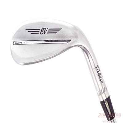 Titleist Vokey SM10 Tour Chrome Wedge Lob LW 60° 10 Deg Bounce S Grind Titleist Vokey BV Steel Wedge Flex Right Handed 35.0in