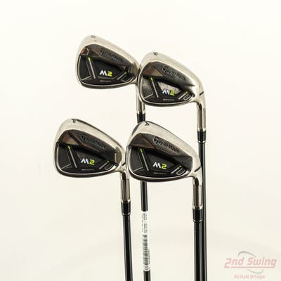 TaylorMade 2019 M2 Iron Set 8-PW AW TM M2 Reax Graphite Senior Right Handed +1/2"