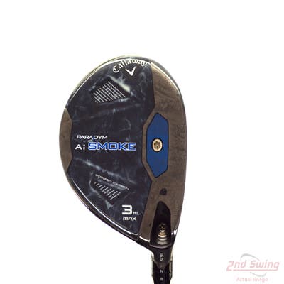 Callaway Paradym Ai Smoke Max Fairway Wood 3 Wood HL 16.5° Project X Denali Charcoal 60 Graphite Regular Right Handed 43.5in