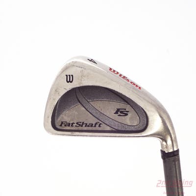 Wilson Staff Fatshaft II Single Iron 4 Iron Stock Graphite Shaft Graphite Senior Right Handed 39.0in