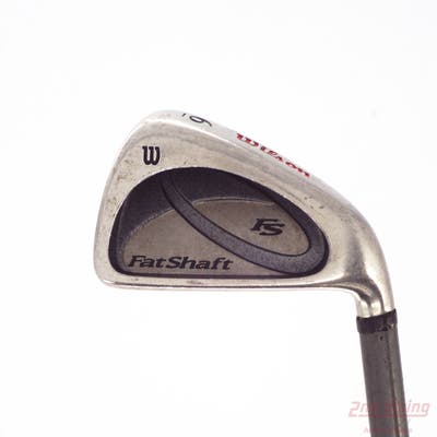 Wilson Staff Fatshaft II Single Iron 6 Iron Stock Graphite Shaft Graphite Senior Right Handed 37.75in
