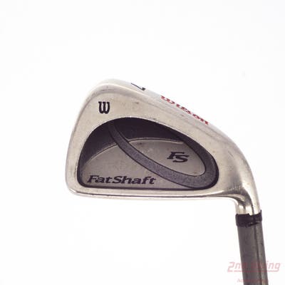 Wilson Staff Fatshaft II Single Iron 7 Iron Stock Graphite Shaft Graphite Senior Right Handed 37.5in