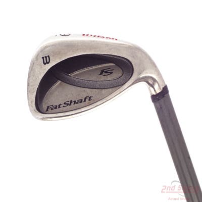 Wilson Staff Fatshaft II Single Iron 9 Iron Stock Graphite Shaft Graphite Senior Right Handed 36.5in