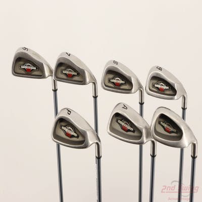 Callaway 1994 Big Bertha Iron Set 6-PW AW SW Callaway RCH 90 Graphite Senior Right Handed STD