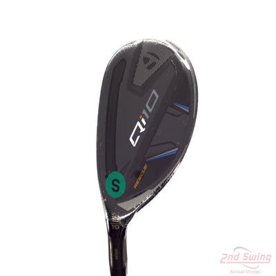 Mint TaylorMade Qi10 Hybrid 3 Hybrid 19° Fujikura Ventus TR Blue 7 Graphite Stiff Left Handed 41.5in