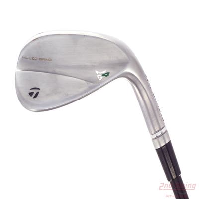 TaylorMade Milled Grind 4 Chrome Wedge Gap GW 52° 9 Deg Bounce SB Mitsubishi MMT 125 Graphite Stiff Right Handed 35.5in