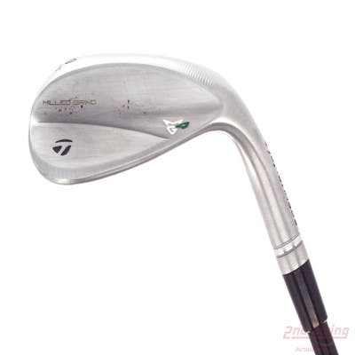 TaylorMade Milled Grind 4 Chrome Wedge Lob LW 60° 13 Deg Bounce HBW Mitsubishi MMT 125 Graphite Stiff Right Handed 35.0in