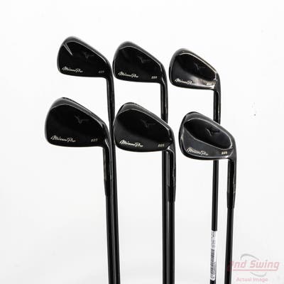 Mizuno Pro 225 Black Limited Edition Iron Set 5-PW True Temper Dynamic Gold 105 Black Steel Stiff Right Handed +1/2"