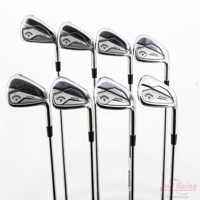 Callaway Elyte Iron Set 5-PW AW GW True Temper Dynamic Gold Mid 115 S300 Steel Stiff Right Handed +1 3/4"
