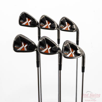 Callaway X-24 Hot Iron Set 4-9 Iron Callaway Stock Steel Steel Uniflex Right Handed +1/2"